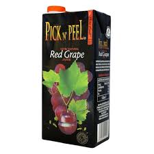 Pick N Peel Red Grape Juice 1L